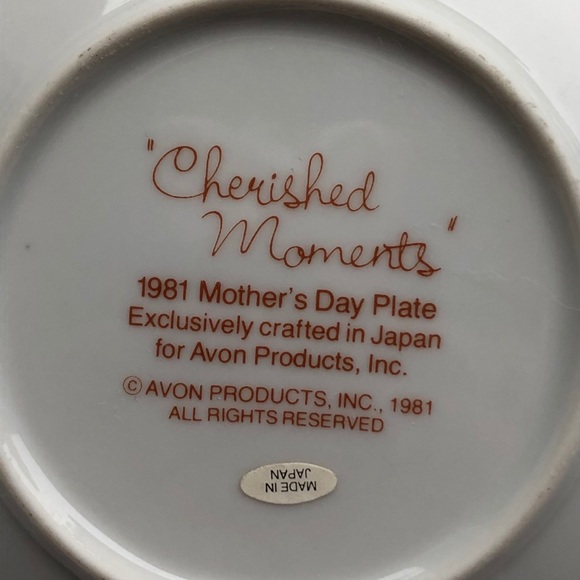 Cherished Moments/Little Things 1981-1982 PLATES - Picture 8 of 10